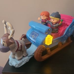 Little People Frozen sled